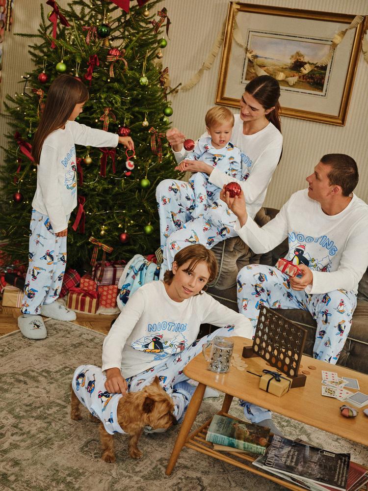 Primark Baby’s Pure Cotton Pingu Family Christmas Pyjamas