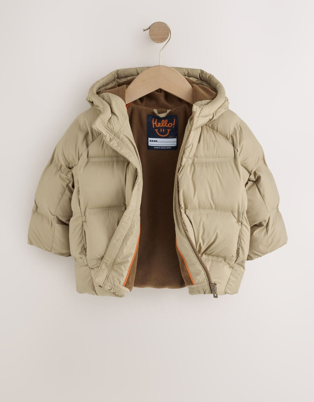 Neutral Padded Coat