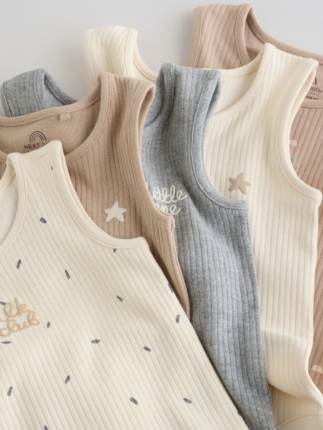 Neutral Baby Bodysuits 5 Pack