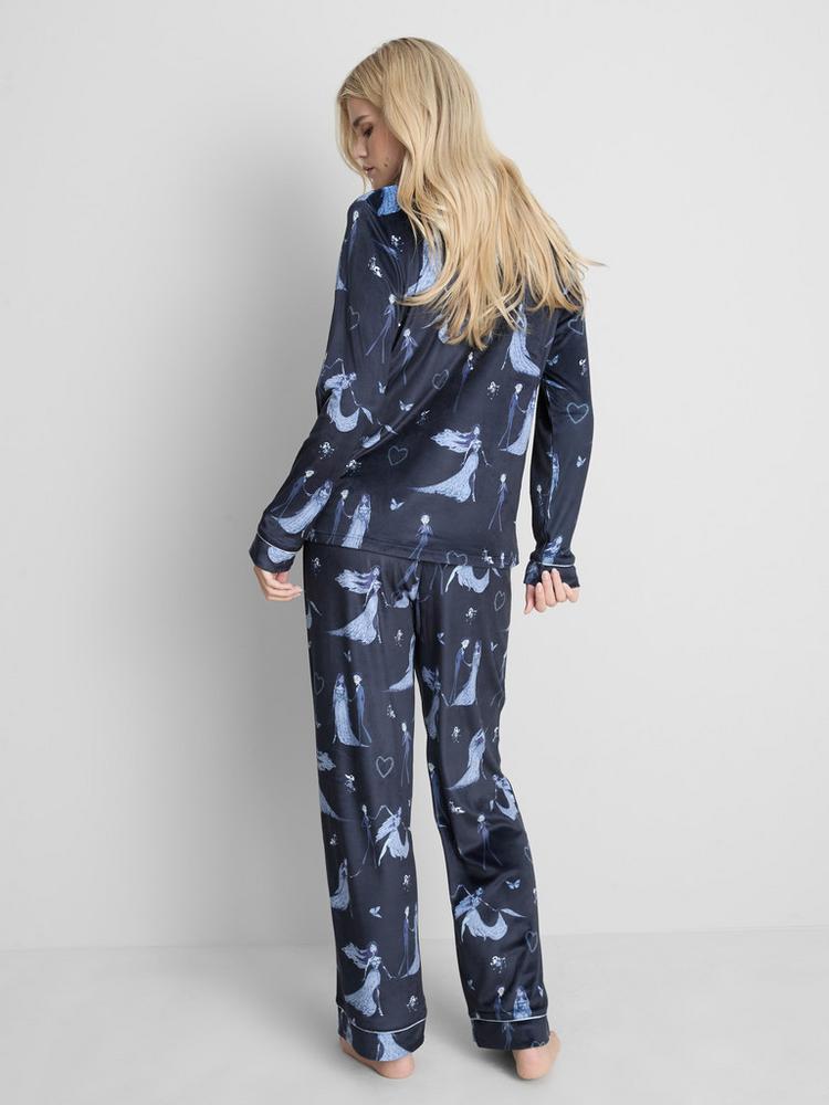 Primark Disney's Tim Burton's The Corpse Bride Plush Boyfriend Pyjamas