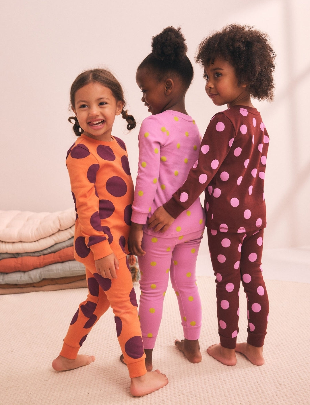 Purple and Orange Spot Snuggle
Pyjamas 3 Pack