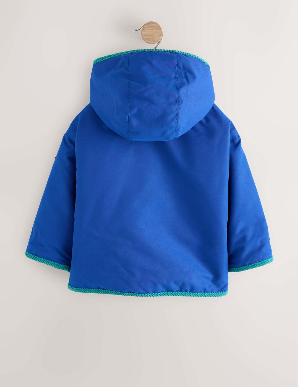 Blue Hooded Jacket