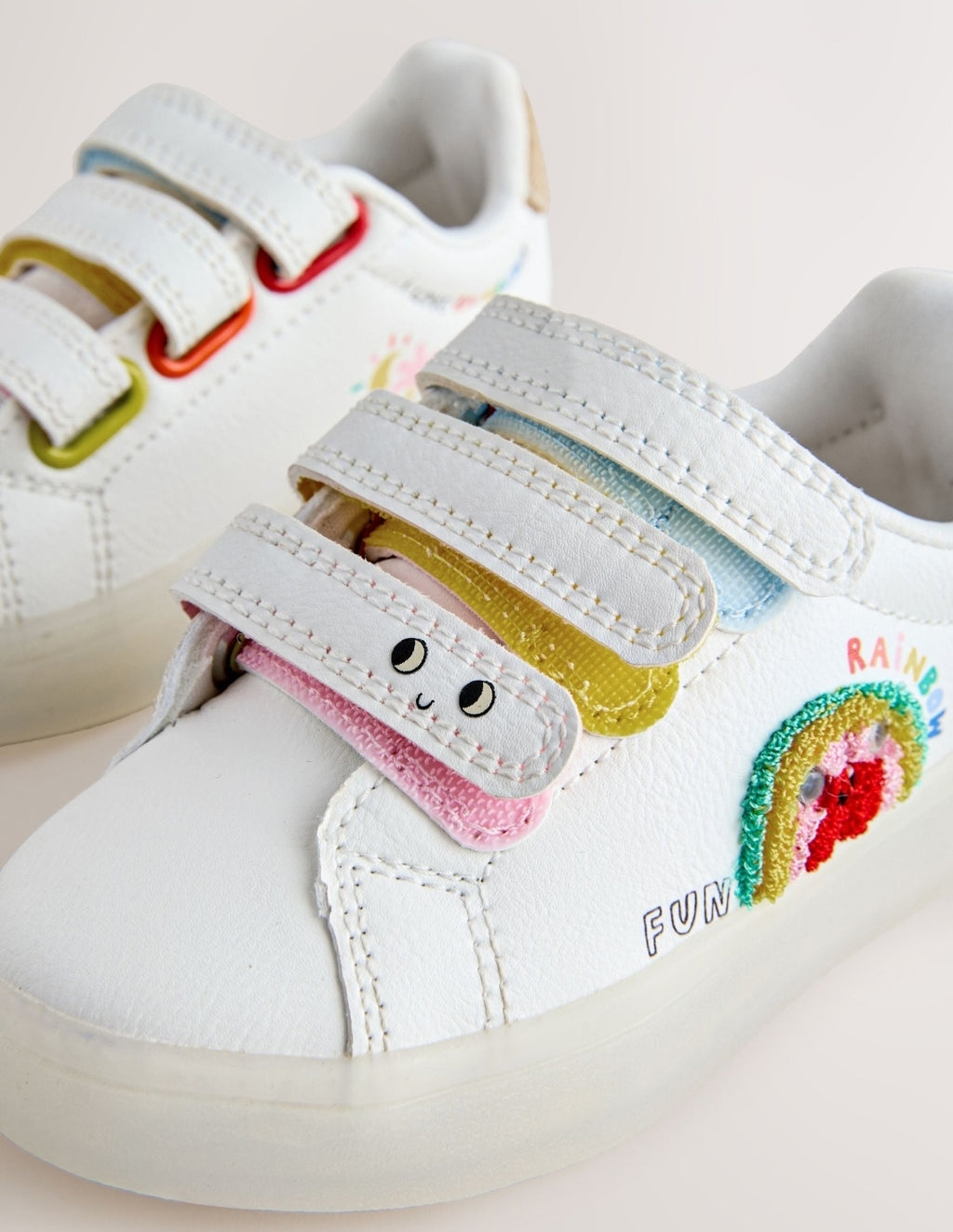 White Touch Fastening Light Up
Trainers