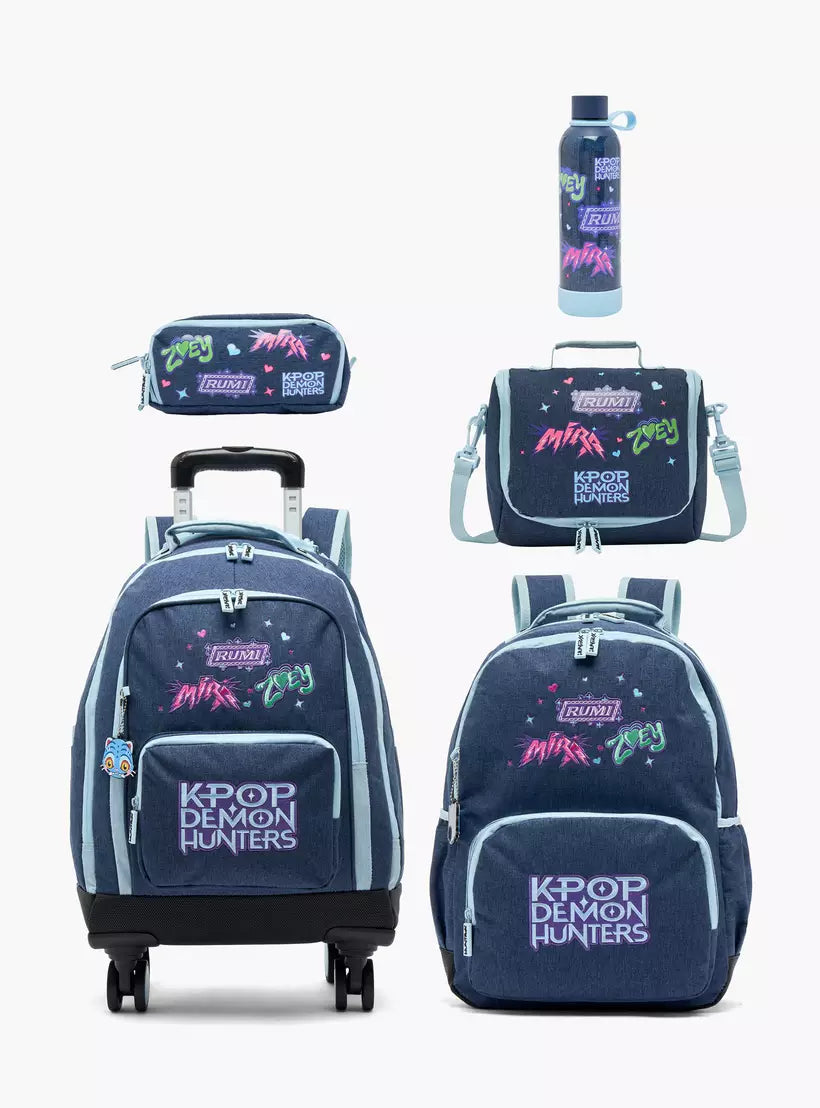 Netflix KPop Demon Hunter Print Backpack  17 inches