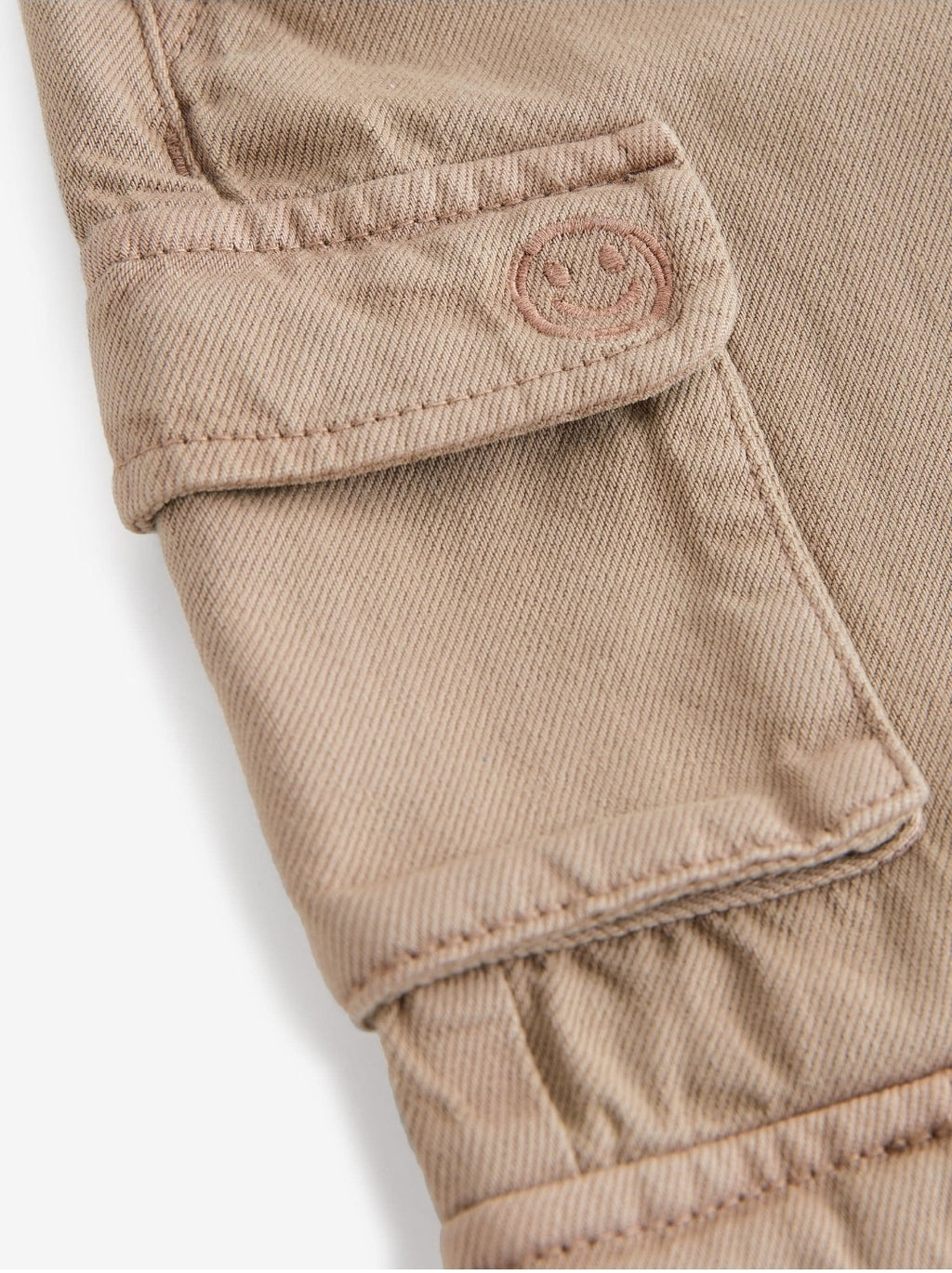 Tan Brown 100% Cotton Cargo
Trouser Jeans