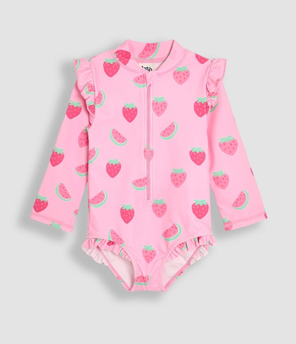 JoJo Maman Bébé Multi Long
Sleeve Sunsafe Swimsuit