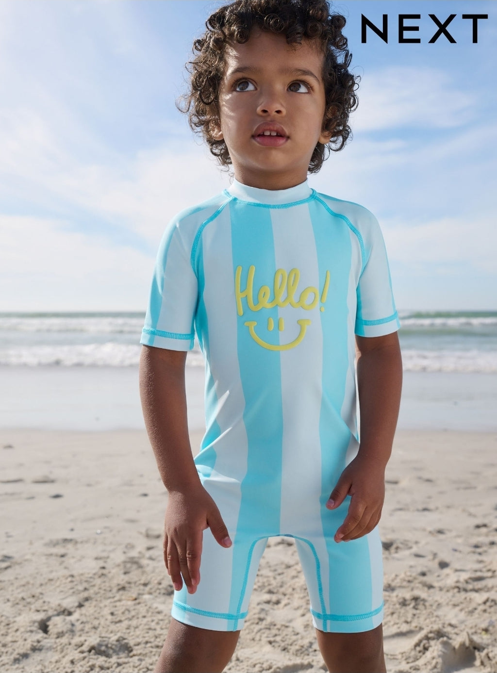 Blue Stripe Sunsafe All-In-One
Swimsuit