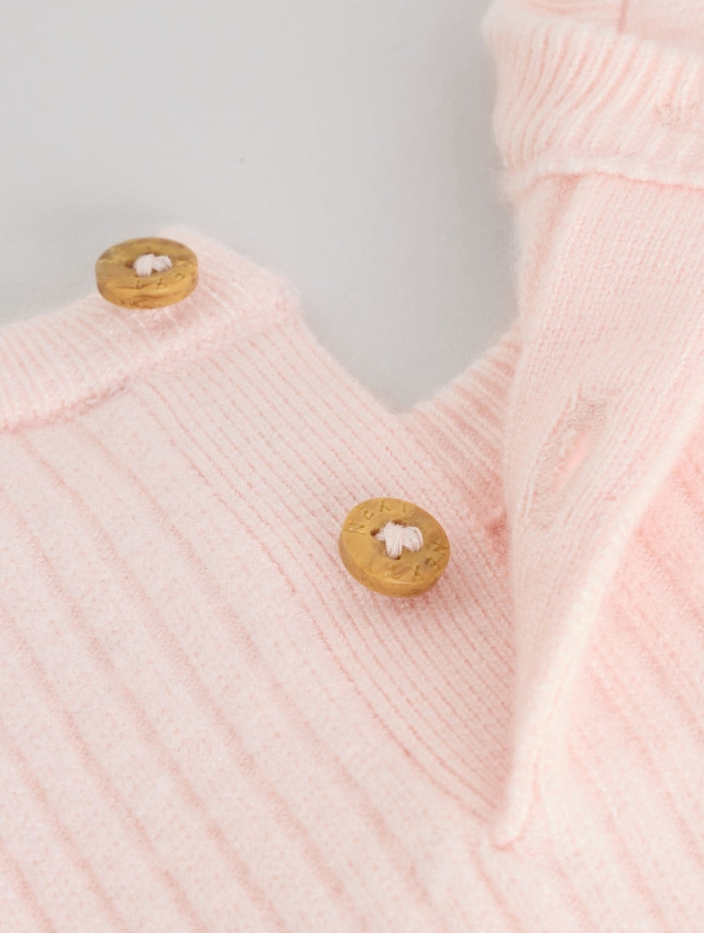 Light Pink Baby Knitted Jumper and Leggings Set 2 Piece
