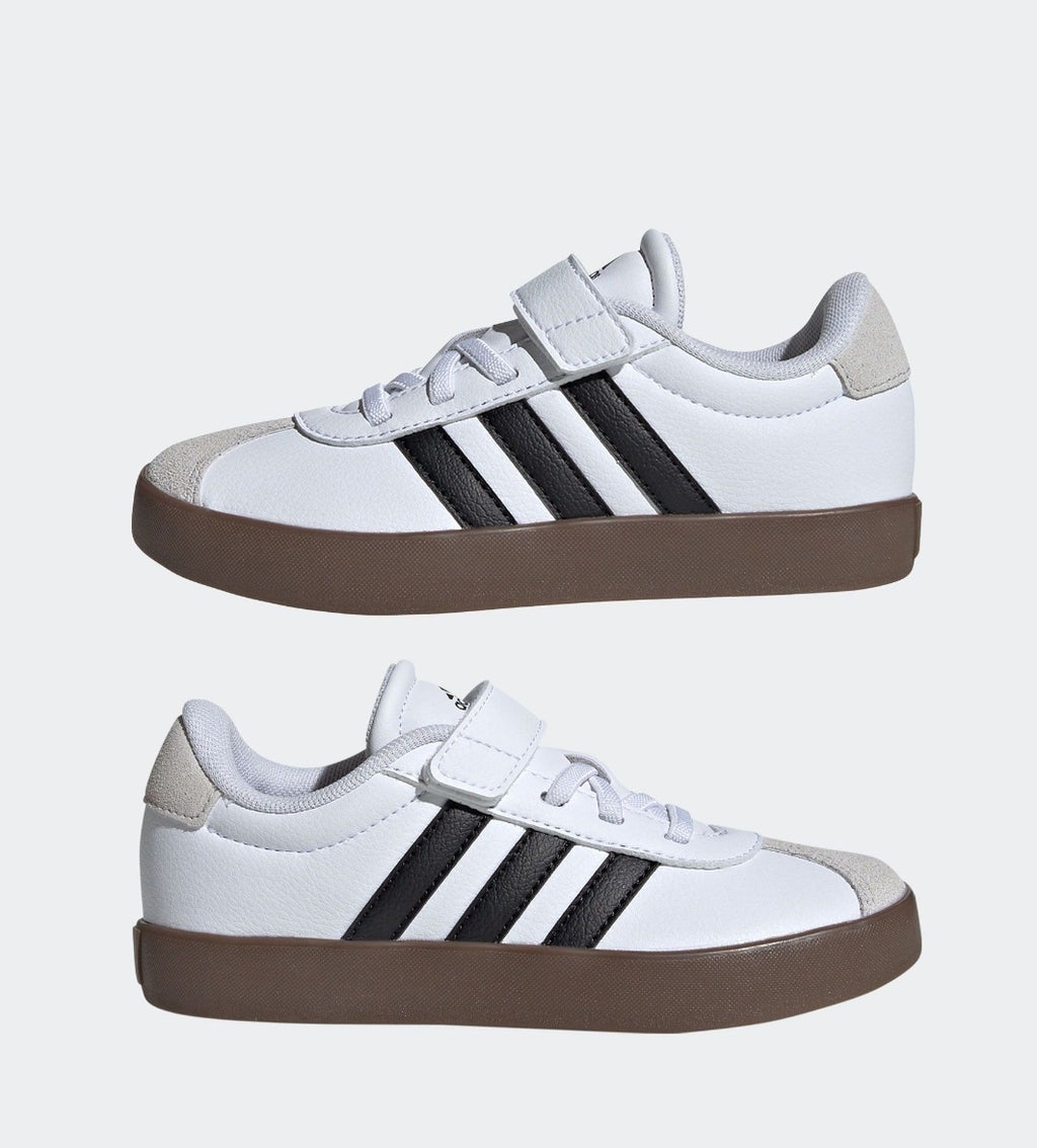 adidas White/Black VI Court 3.0 Trainers