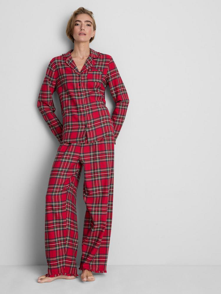 Primark Women’s Pure Cotton Tartan Family Christmas Pyjamas