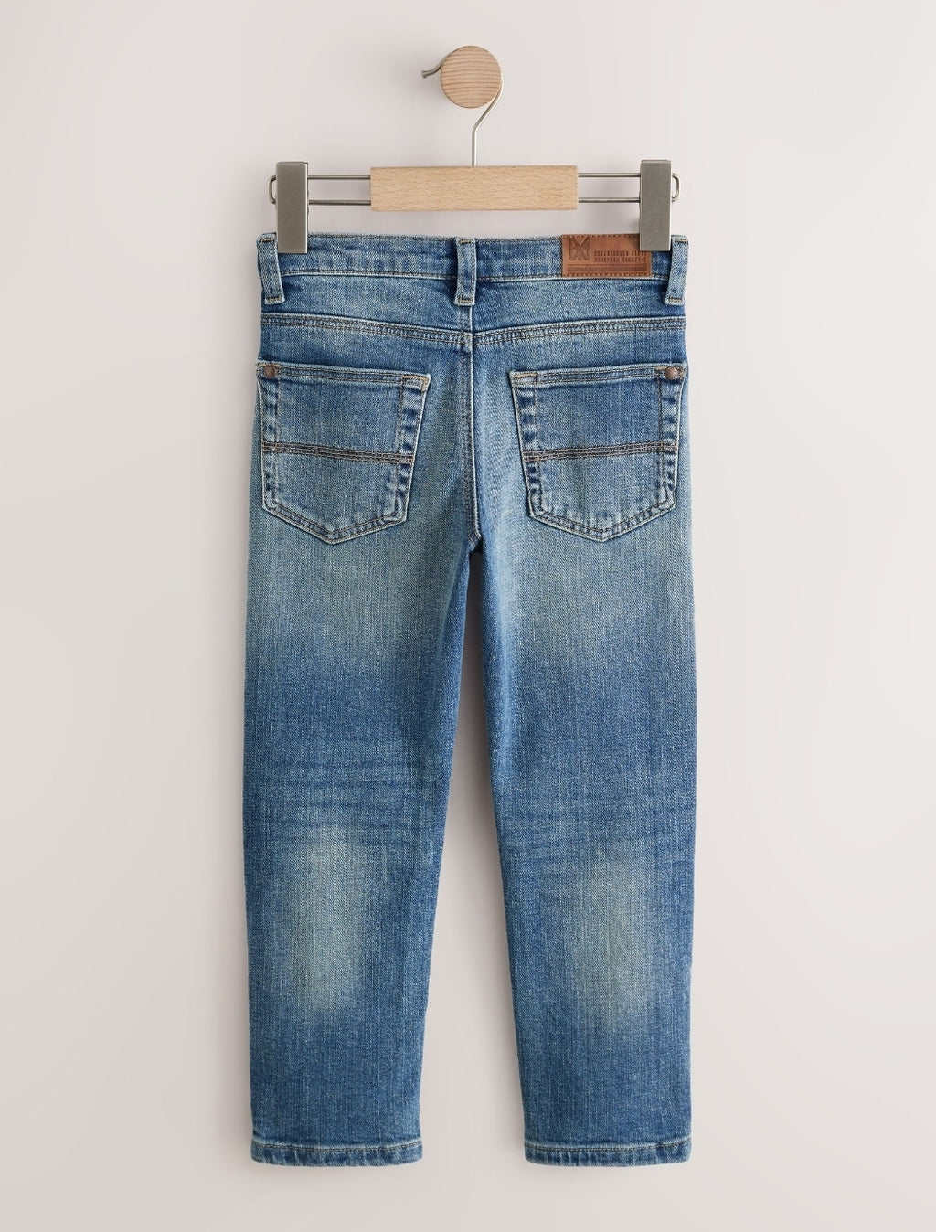 Blue Denim Regular Fit StretchJeans