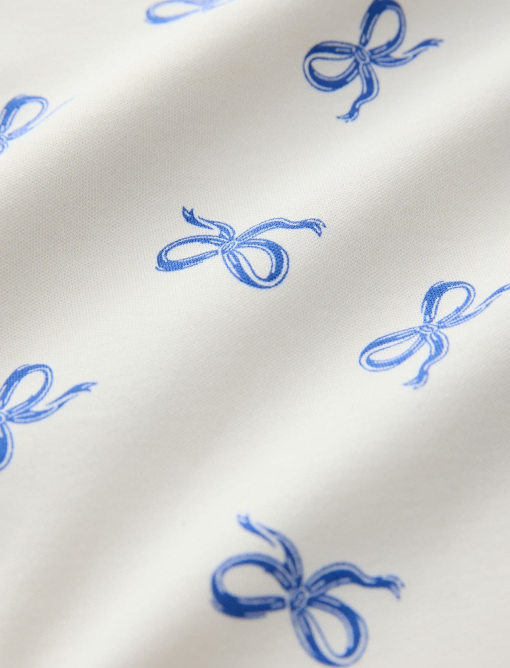 Blue Bows Snuggle Pyjamas 3 Pack