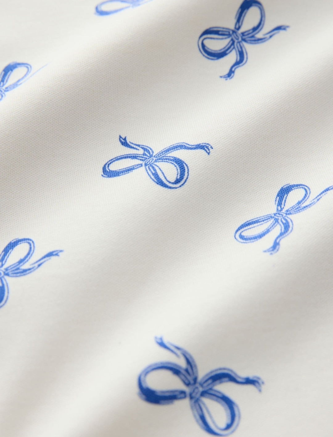 Blue Bows Snuggle Pyjamas 3 Pack