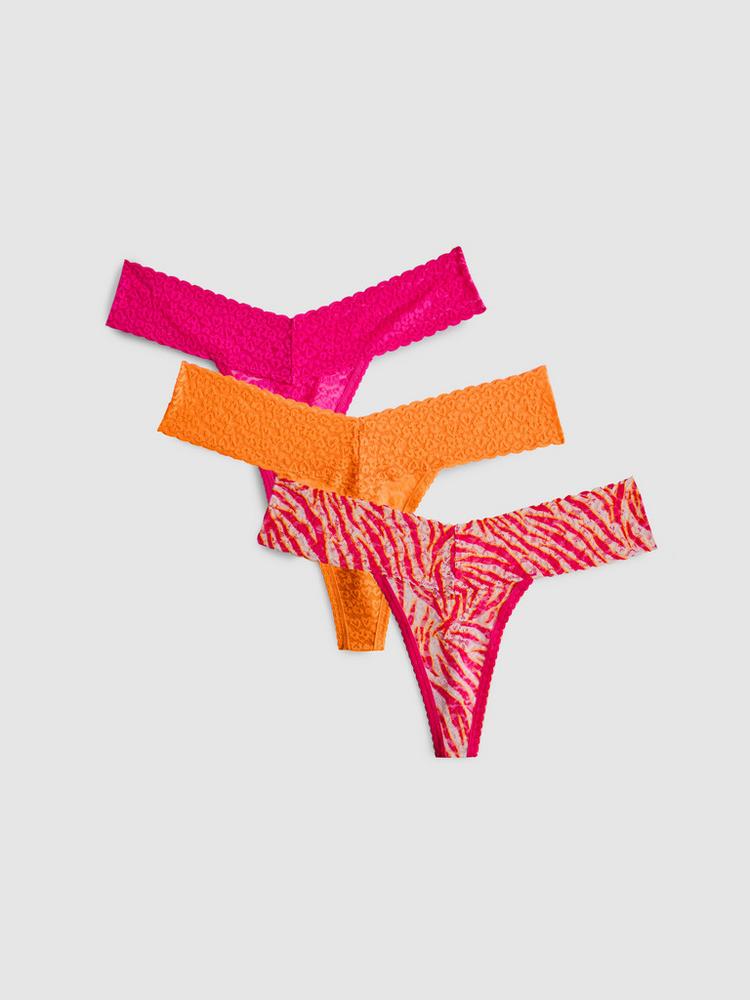 Primark 3pk Lace Bandeau Thongs