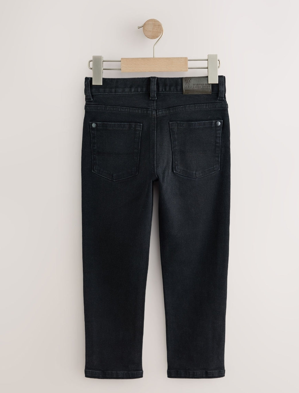 Black Denim Regular Fit StretchJeans