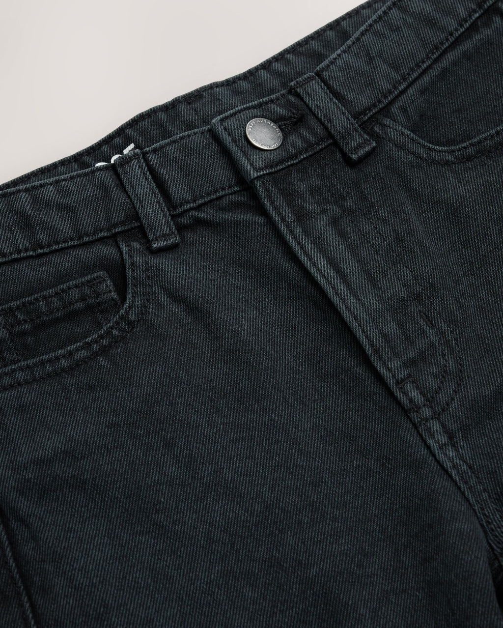 Black Loose Fit Authentic Jeans