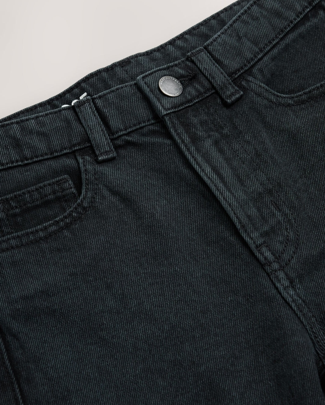 Black Loose Fit Authentic Jeans