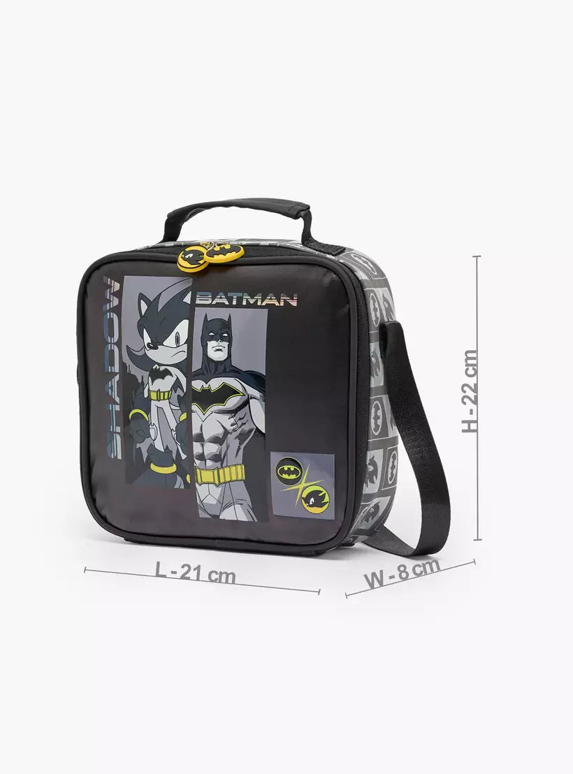 Hollywood Magic Sonic x Batman Lunch Bag for Boys