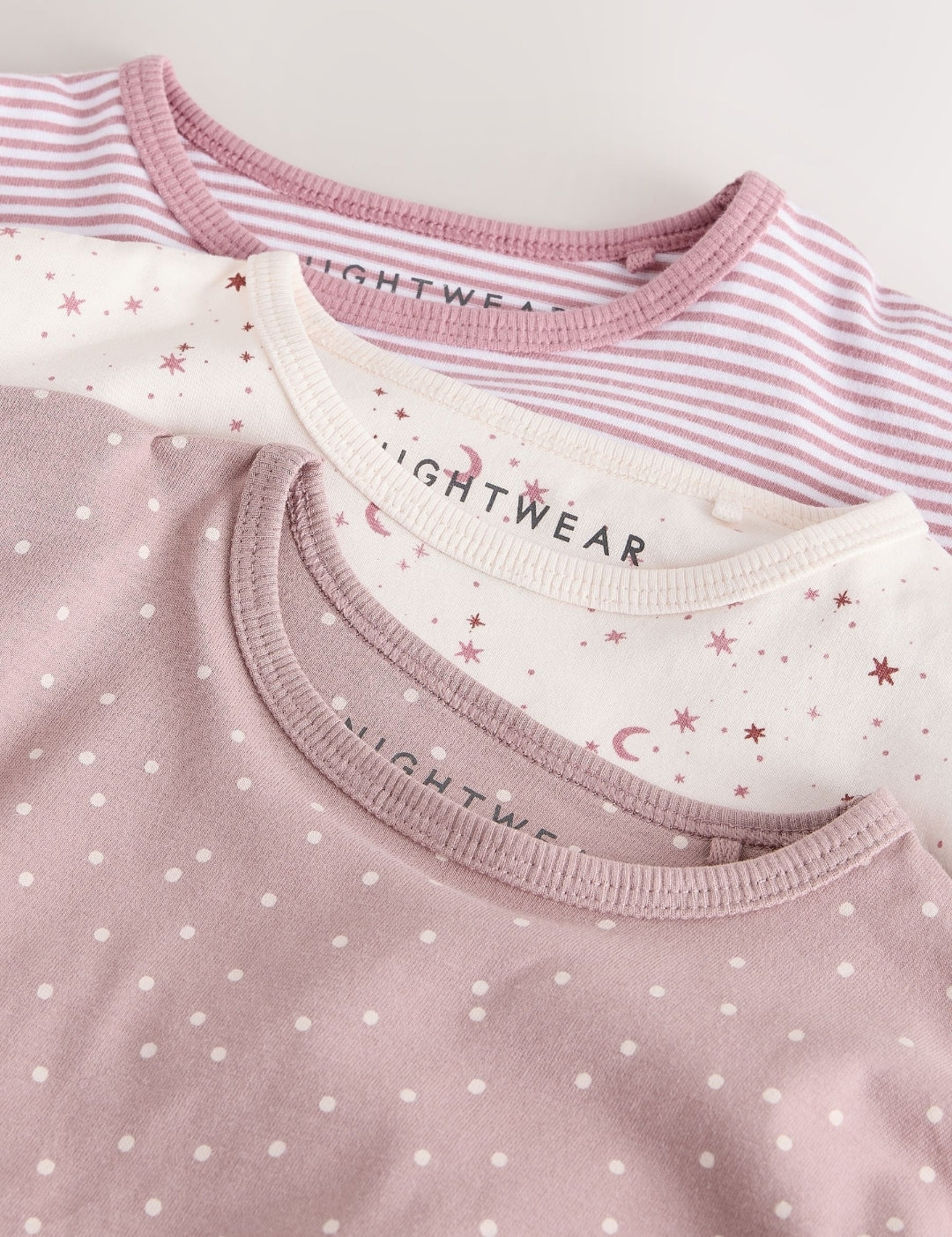 Pink Jogger Pyjamas 3 Pack