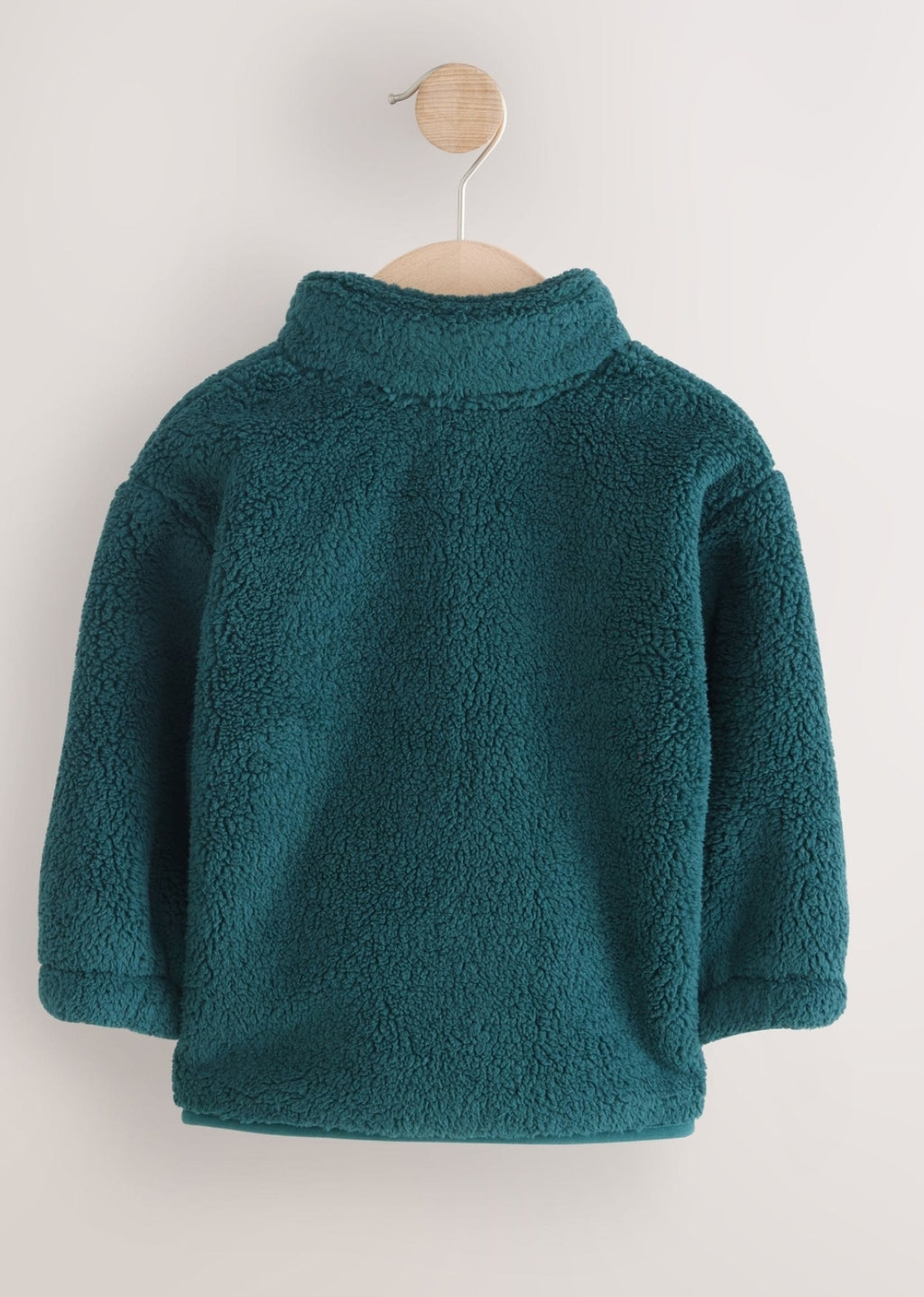 Teal Green Zip Up Fleece